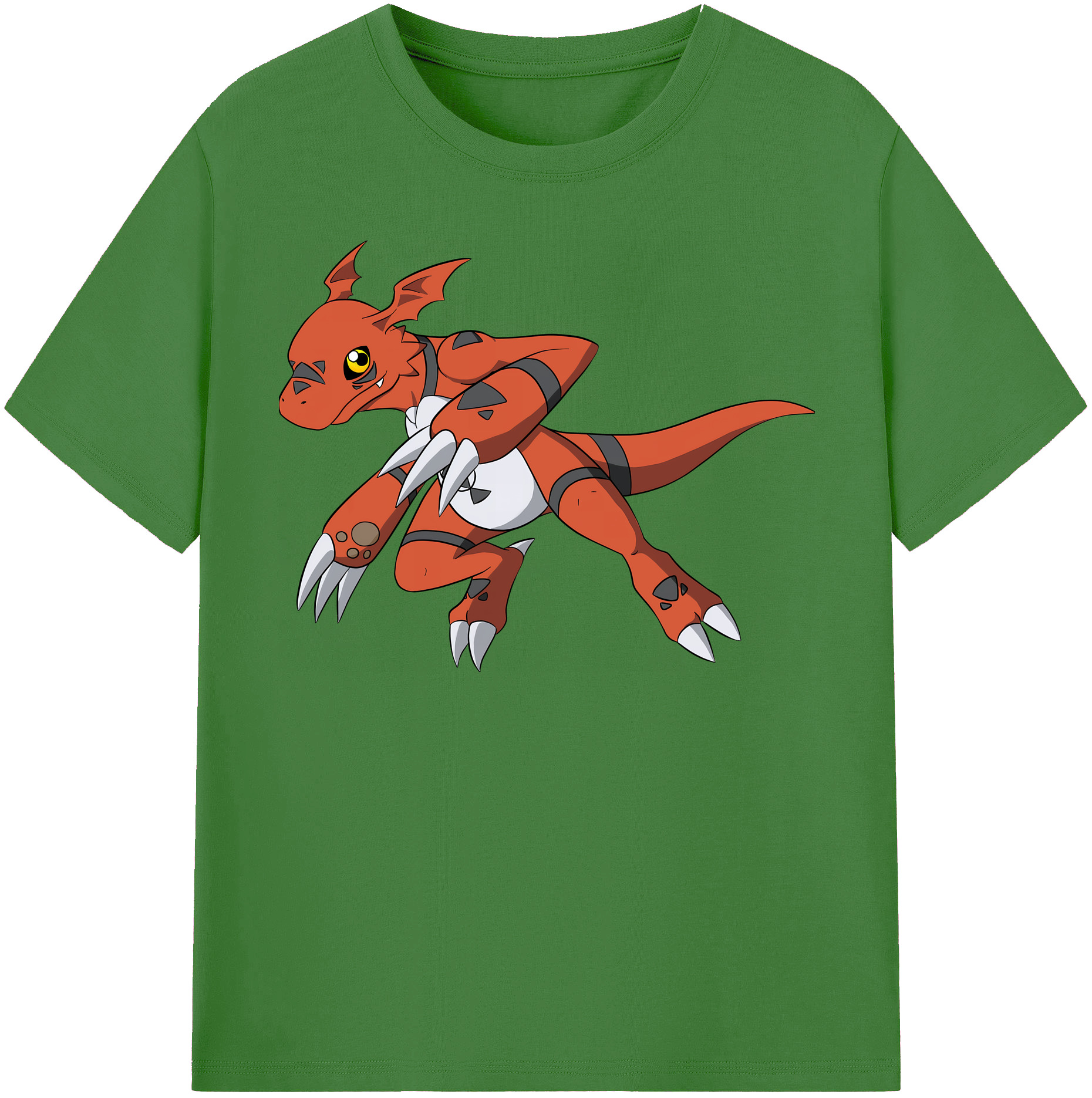 （画像用） Digimon デジタルモンスター/デジモン レディースカジュアルプリントTシャツ（綿100％）